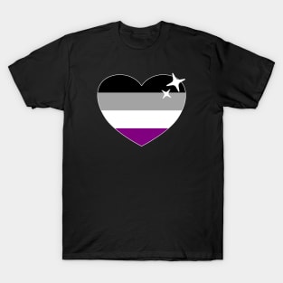 A Sexual Flag - Asexual Heart T-Shirt